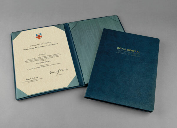 The Royal Central School of Speech and Drama Luxury Certificate Holders